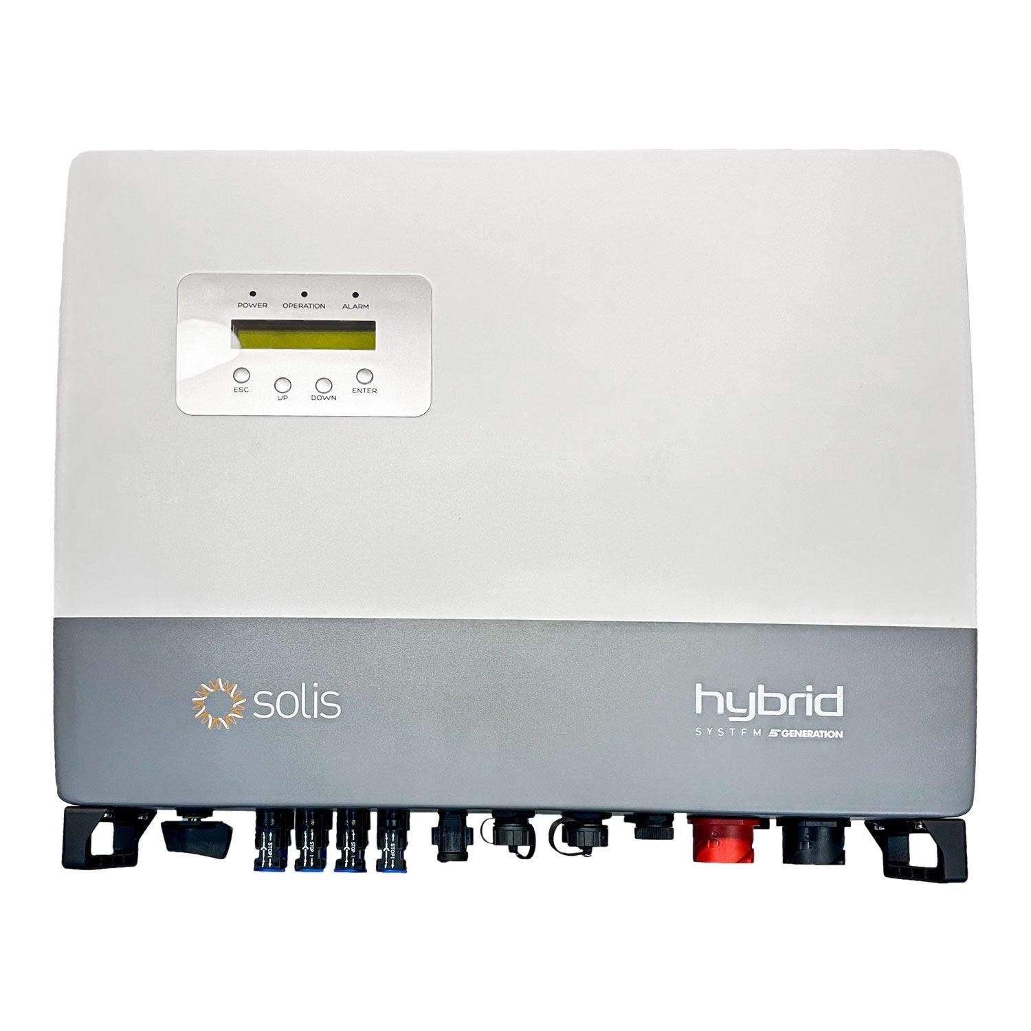 Solis 5G 10kW 400V Hybrid Inverter - 3 Phase With DC (For HV Batteries) - VoltaconSolar