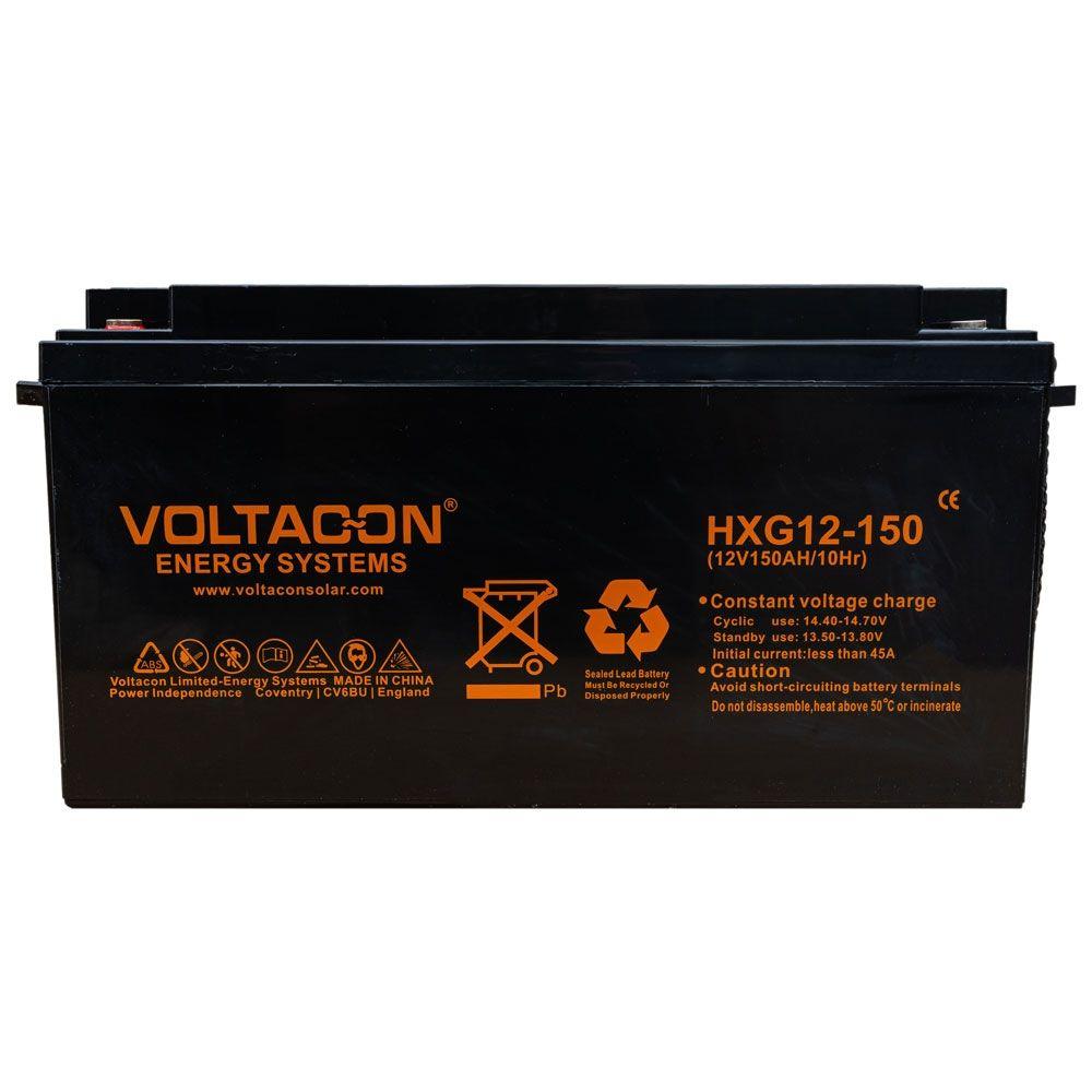 Voltacon Gel Lead Acid Solar Battery 12V / 150Ah - VoltaconSolar