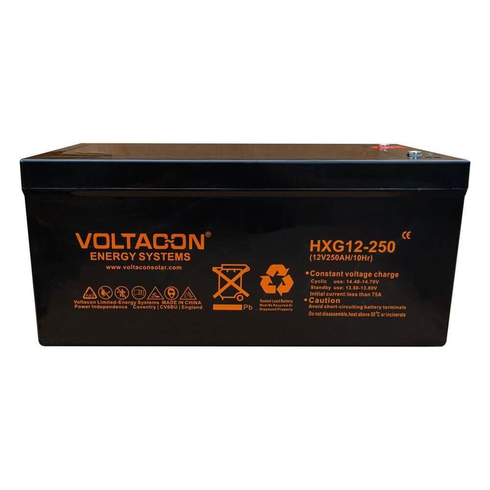 Voltacon Gel Lead Acid Solar Battery 12V / 250Ah - VoltaconSolar