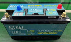 Voltacon LifePO4 12V Lithium Battery 165Ah Built in BMS - VoltaconSolar
